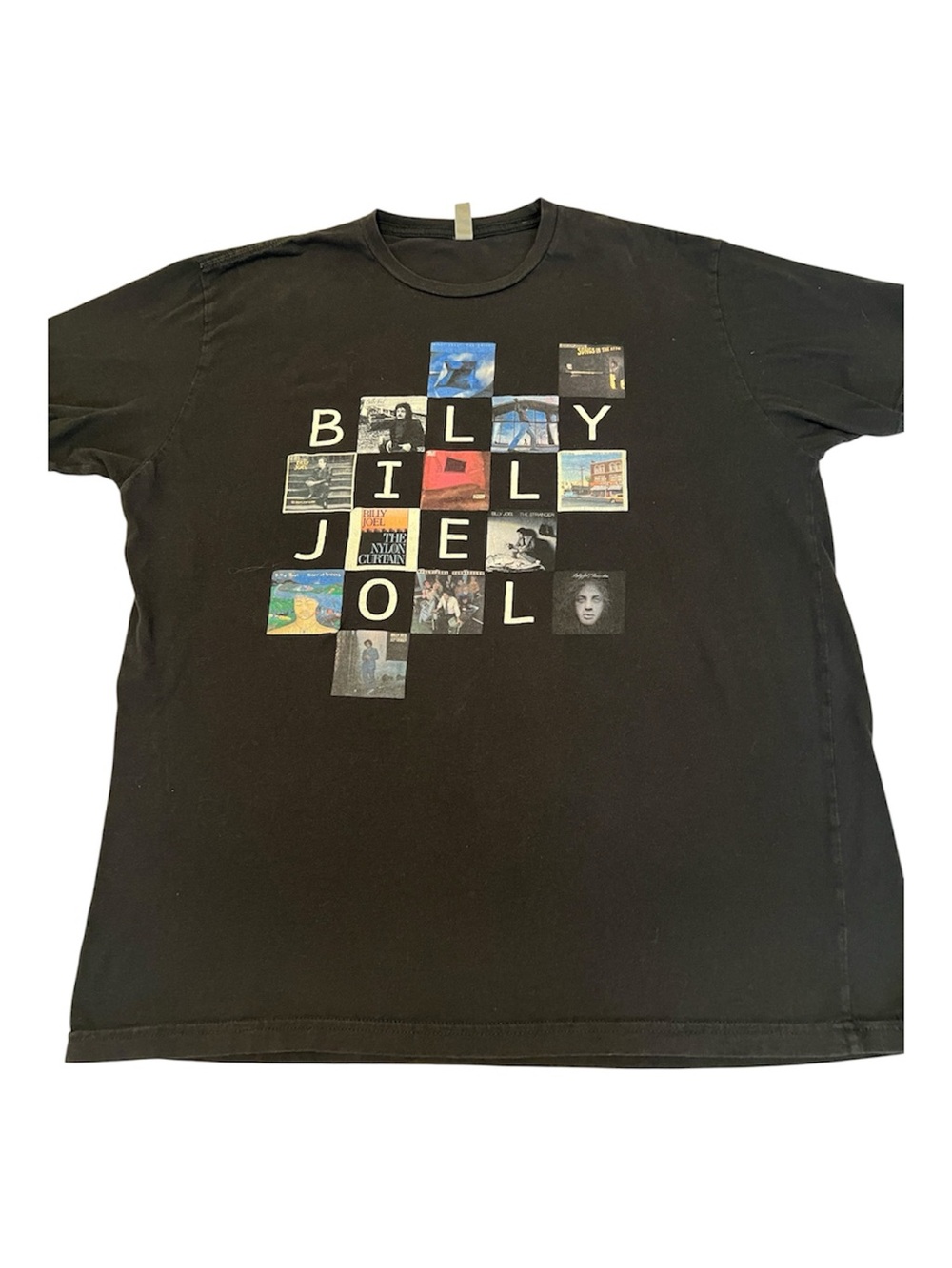 Billy Joel men’s size XL rare authentic album covers tshirt GUC